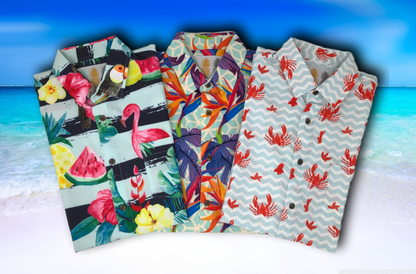 Super Stretch - The Kramer Hawaiian Shirt by Tropical Bros