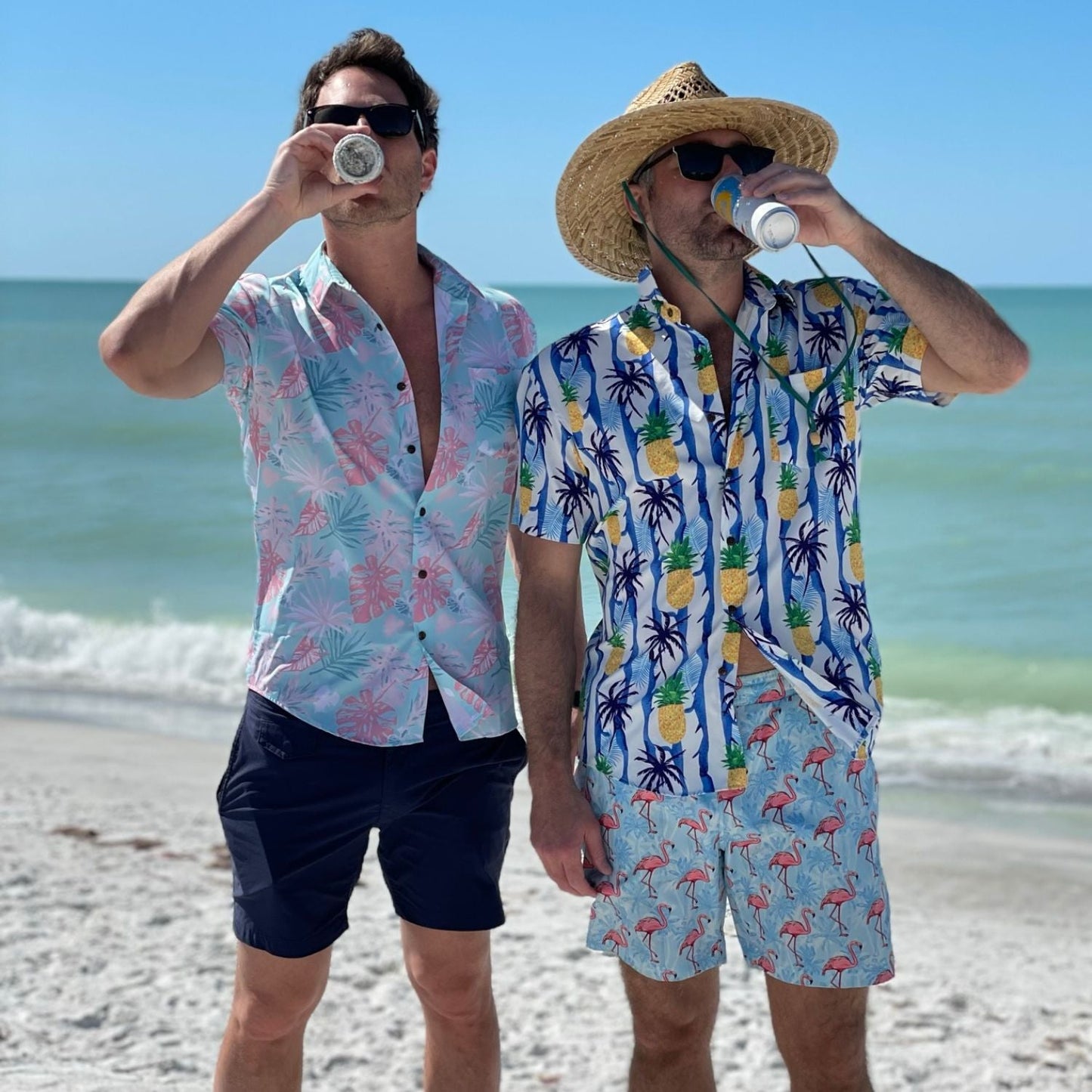 Super Stretch - Jungle Pineapple Hawaiian Shirt by Tropical Bros