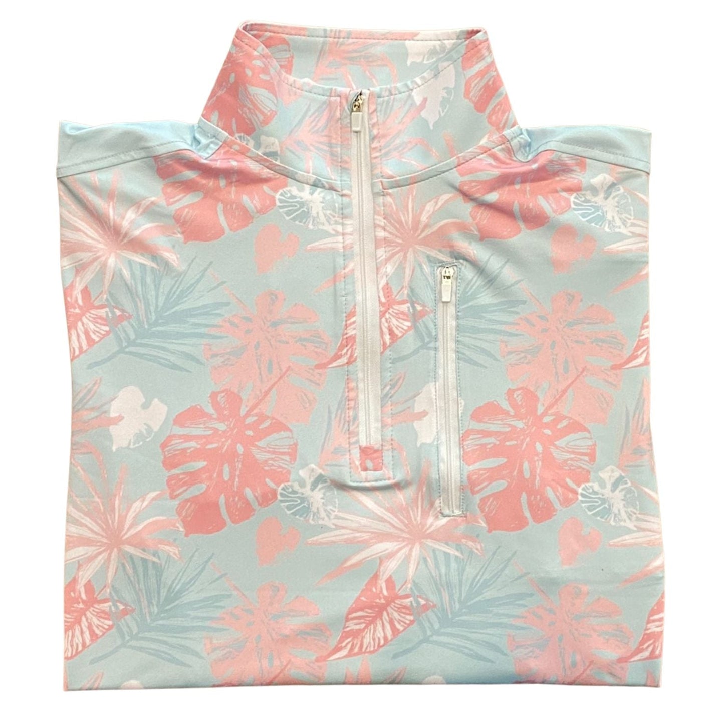 Birdie Palms Quarter Zip by Tropical Bros