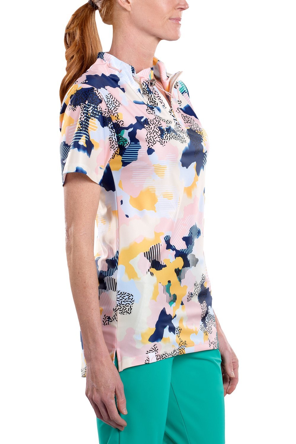 Lucinda Flutter Print Top by SwingDish