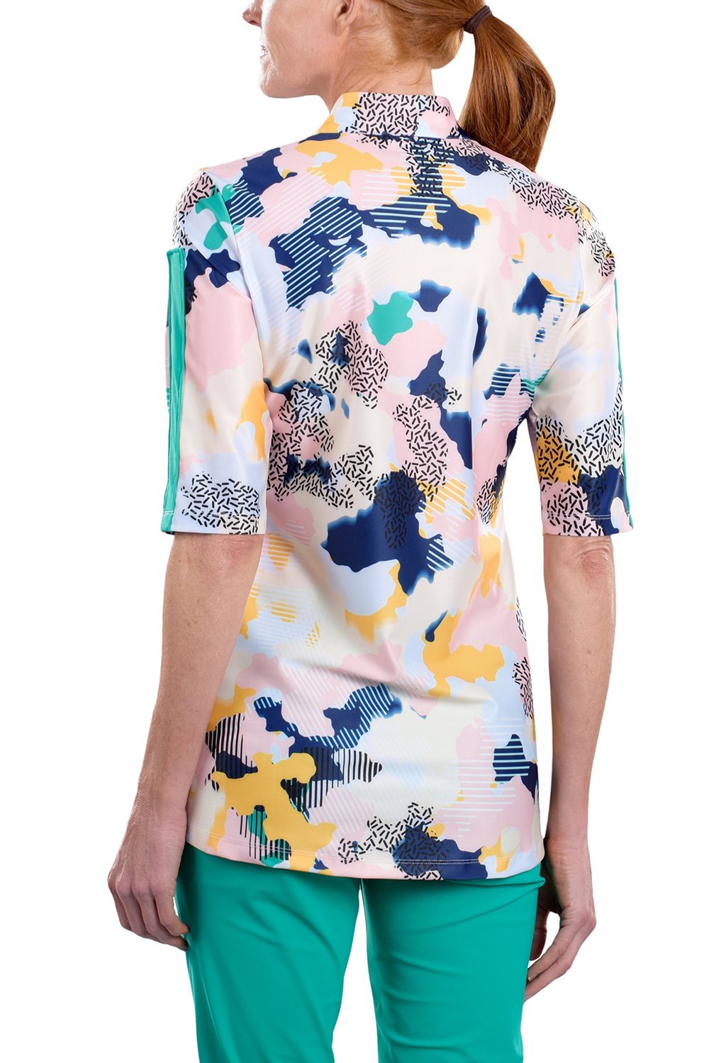 Neva Flutter Print Top by SwingDish