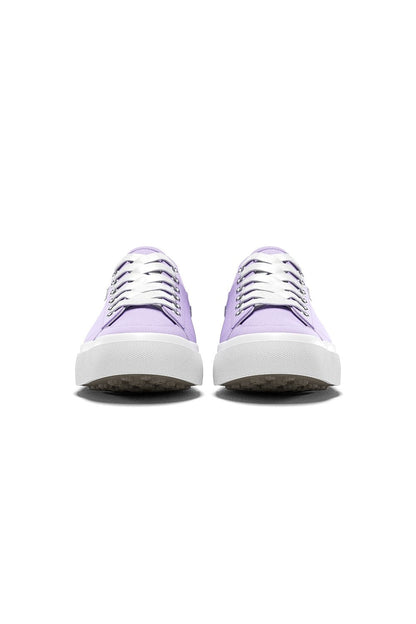 Spikeless Lilac Canvas Traveler Shoe by SwingDish
