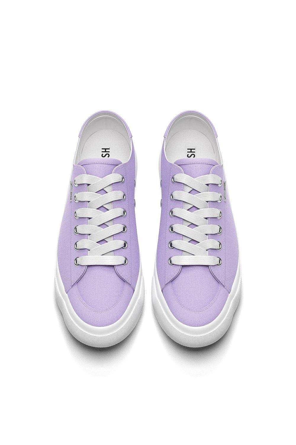 Spikeless Lilac Canvas Traveler Shoe by SwingDish