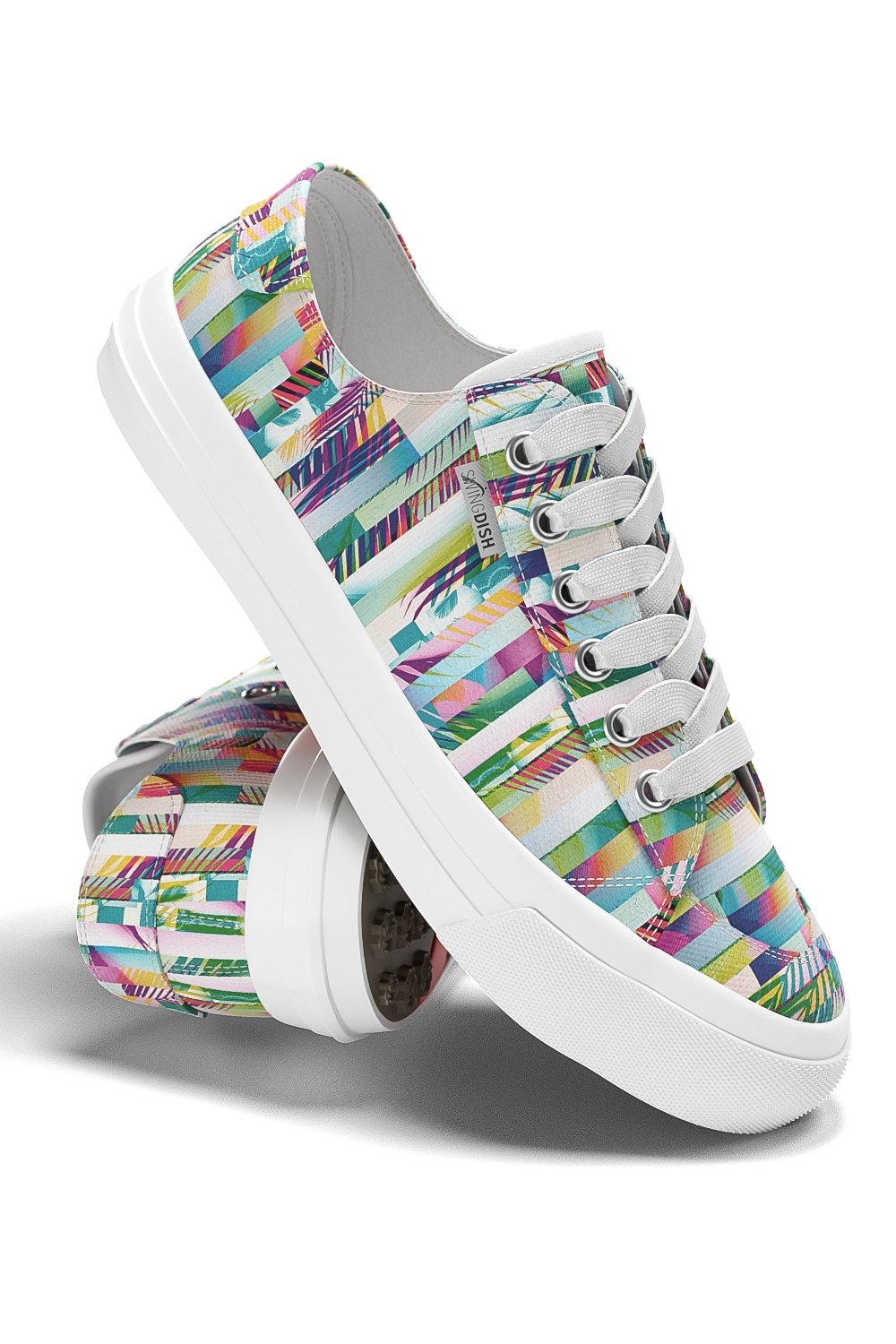 Spikeless Love Canvas Traveler Shoe by SwingDish