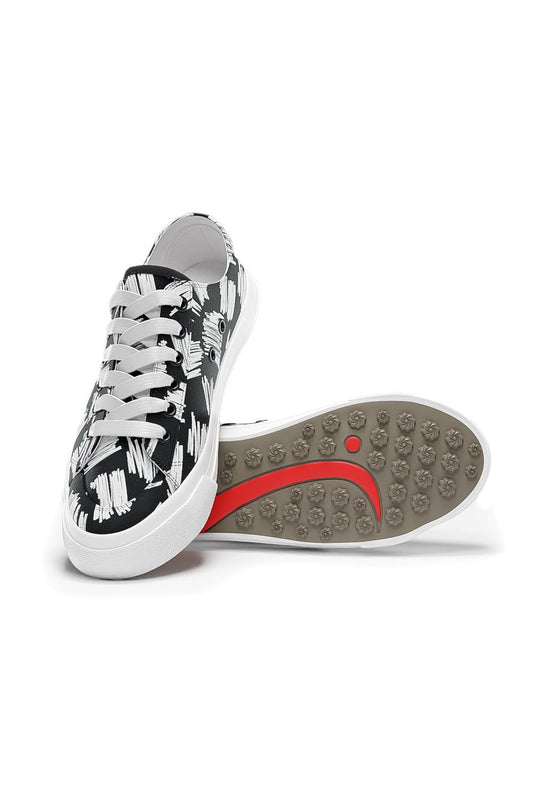 Spikeless Scribble Canvas Traveler Shoe by SwingDish