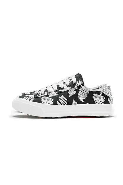 Spikeless Scribble Canvas Traveler Shoe by SwingDish