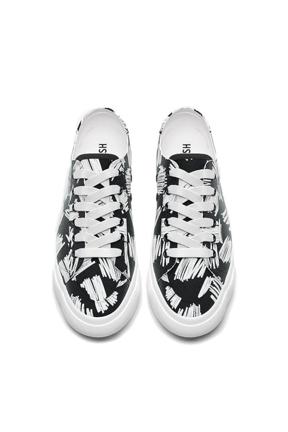 Spikeless Scribble Canvas Traveler Shoe by SwingDish