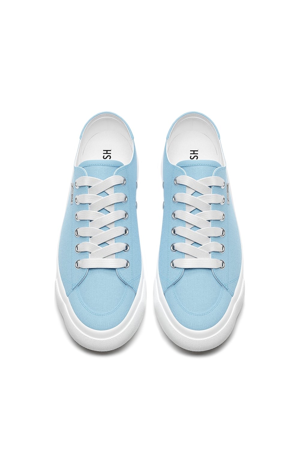 Spikeless Sky Blue Canvas Traveler Shoe by SwingDish